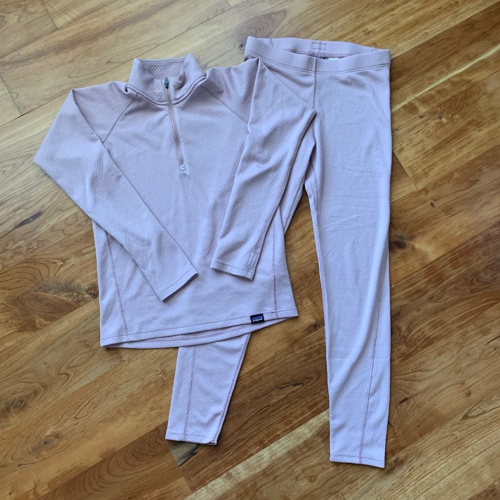 Patagonia Girl's capilene baselayer set